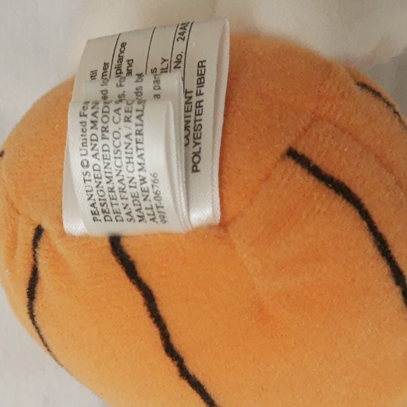 Peanuts Snoopy In Pumpkin Costume 6 inch Plush Halloween Holiday Collectible NWT - Picture 7 of 16